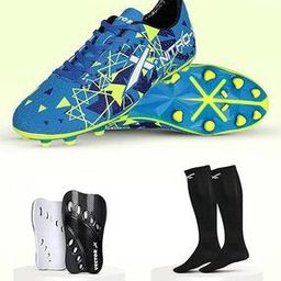 Men Basketball Sports Shoes with Stocking & Shin Guards-19