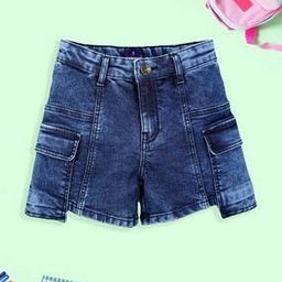 kiddopanti Girls Regular Fit Shorts-picture-0