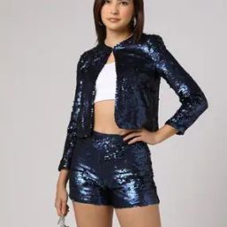 Sequin Embellished Chanel Jacket-2