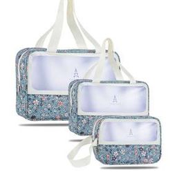 Set of 3 Floral Print Travel Organisers-image-26