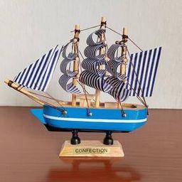 Sailing Sailboat Cake Topper Decoration-42