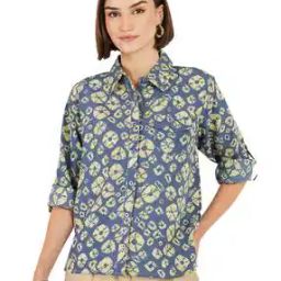Women Relaxed Fit Printed Shirt-image-38
