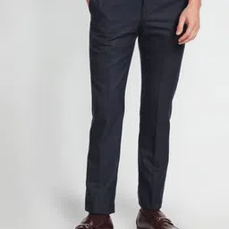 arrow Tailored Fit Flat-Front Trousers-picture-17