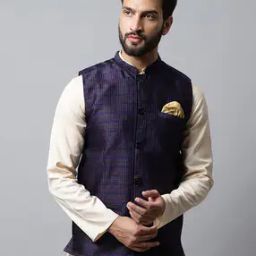 Nehru Jacket with Welt Pockets-39
