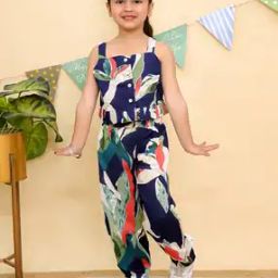 Girls Printed Pants with Top-picture-43