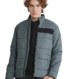 Men Regular Fit Bomber Jacket-18