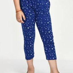 pixie n prince Girls High Rise Slim Fit Capris-picture-3