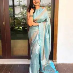 Women Embellished Saree with Zari Border-picture-23