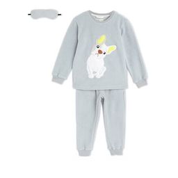 cherry crumble by nitt hyman Graphic Pattern Nightsuit Set with Eye Mask image 1