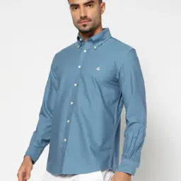 Regular Fit Shirt with Button-Down Collar-picture-10