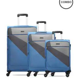 Set of 3 Colourblock Trolley Bags-image-19