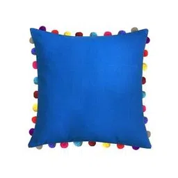 Cushion Cover with Pom-Poms 24" X 24"-image-53