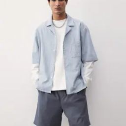 Men Mid Rise Regular Fit Shorts-image-93