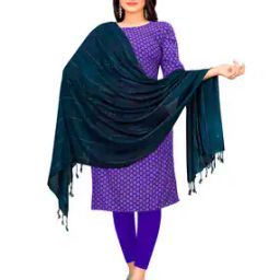 Women Embellished Dupatta with Tassels-picture-31
