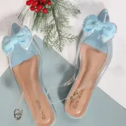 Women Pumps with Bow Accent-image-7