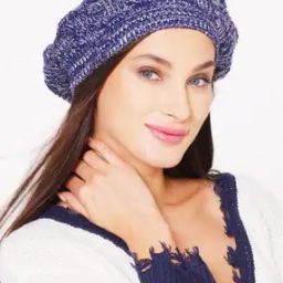 Heathered Beret Cap-49