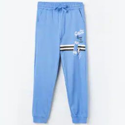Boys Typographic Print Joggers with Insert Pockets-picture-6