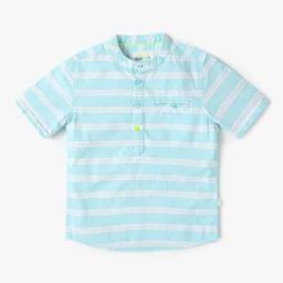 Boys Striped Slim Fit Shirt-image-58