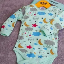 Star Printed Bodysuit-image-2