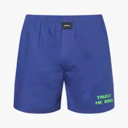 Men Typographic Print Cotton Boxers-image-9