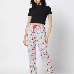 Women Printed Relaxed Fit Pyjamas-picture-5