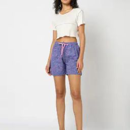 Women Graphic Print Regular Fit shorts-35