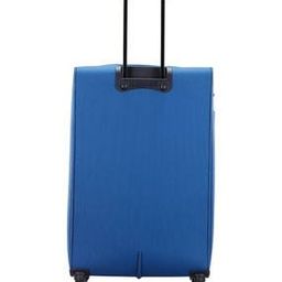 Typographic Print Number Lock Trolley Bag-10