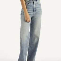 Mid Washed High-Rise Relaxed Jeans-picture-24
