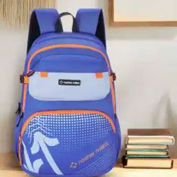 Men Printed Backpack with Adjustable-Strap-5