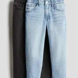 Boys Mid Rise Cotton Straight Jeans-picture-17