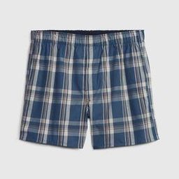 Plaid Cotton Boxers-image-21