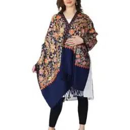 Floral Print Stole with Tassels-image-87