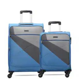 Set of 2 Colourblock Trolley Bags-image-4