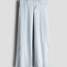 h&m Mid Rise Embellished Pants-picture-38