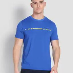 Men Brand Print Crew-Neck T-Shirt-image-91
