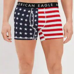 Men Printed Briefs with Logo Waistband-image-35