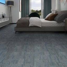 PVC Flooring Planks Tiles Self Adhesive Peel & Stick Wooden Design, 12 Planks, 27 Square Feet (Blue_Oak)-23
