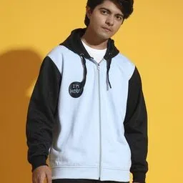 Boys Zip-Front Regular Fit Hoodie-image-44