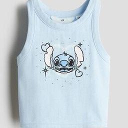 Girls Cartoon Slim Fit Tank Top-image-4