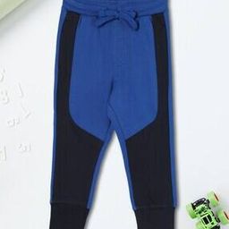 Boy Colourblock Joggers with Elasticated Waist-image-6