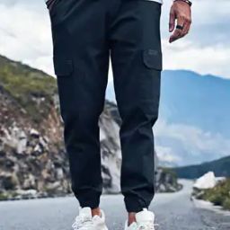 Men Straight Fit Cargo Pants-picture-11
