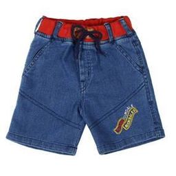 Denim Shorts with Drawstring-picture-48