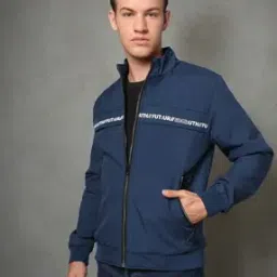 Men Regular Fit Bomber Jacket-picture-24