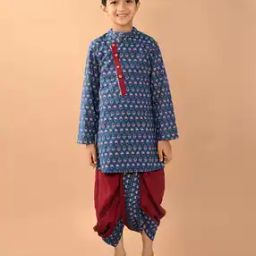 Printed Kurta Dhoti Set-picture-19