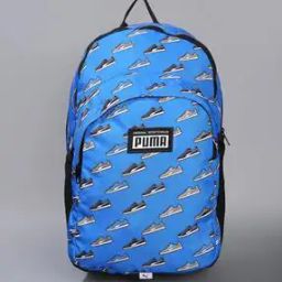 Printed Backpack with Adjustable Shoulder Strap-29