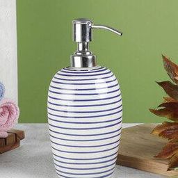 Spiral Ceramic Round Soap Dispenser-image-20
