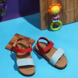 Girls Flat Sandals with PU Upper-image-1