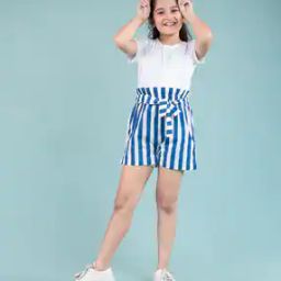 Girls  Stripe Shorts-picture-12