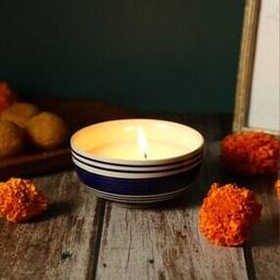 Hand-Painted Ceramic Scented Candle-image-13