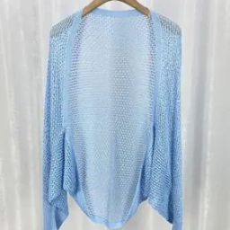 Women Pointelle-Knit Regular Fit Open-Front Shrug-image-24